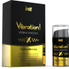 Intt - Puissant Gel Vibrant Liquide Stimulant Intime Vodka 15Ml
